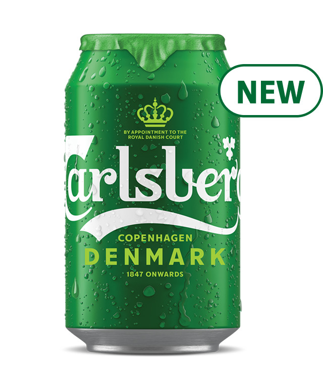 Carlsberg beer bottle